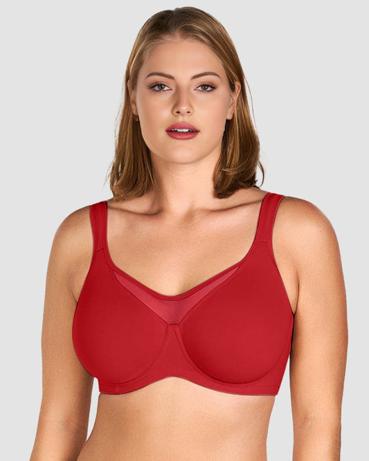 Kiki | Mesh Cooling Full Coverage Minimizer Bra
