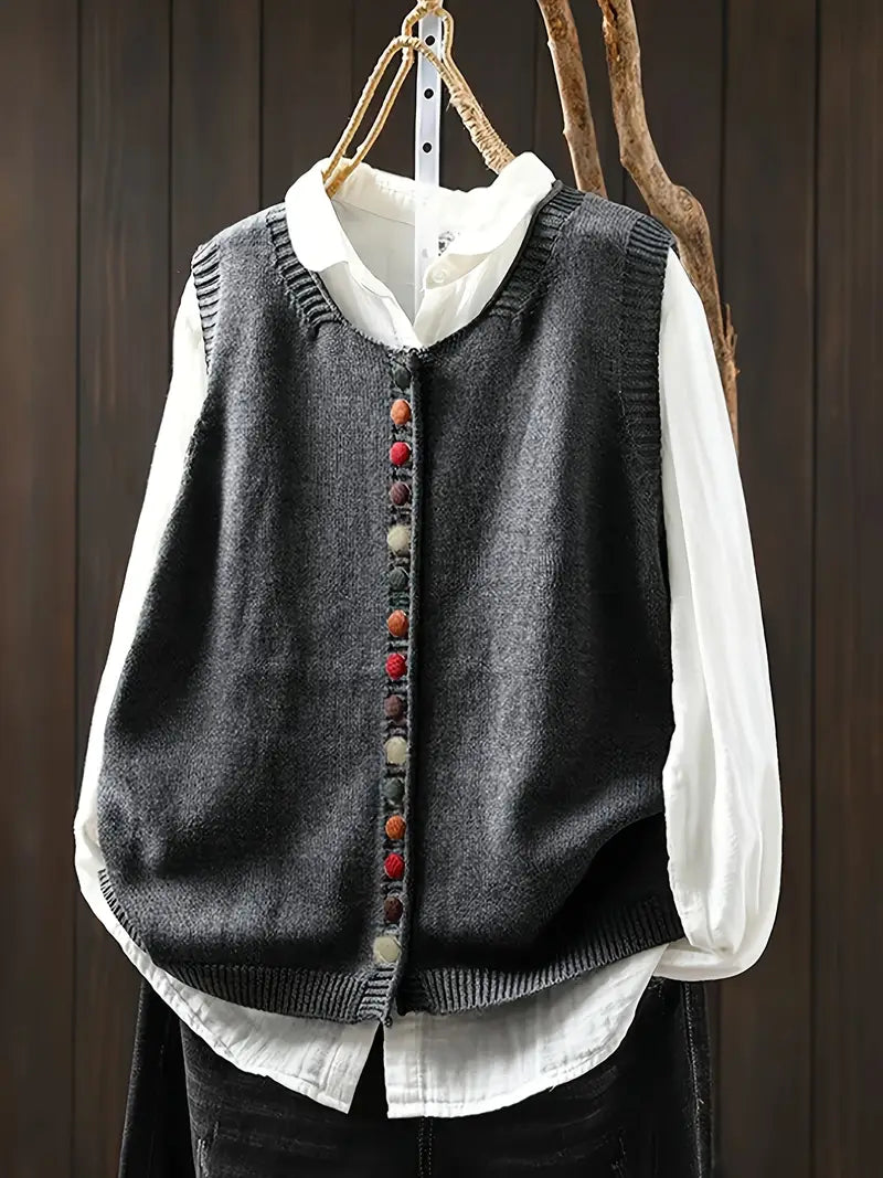 Ditte | Stylish Casual Knitted Vest
