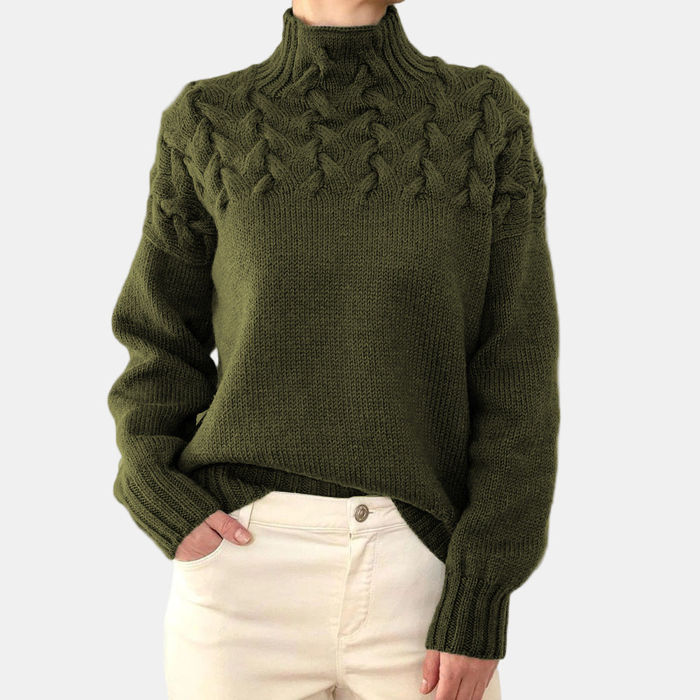 Marigold | Warm Knitted Turtleneck