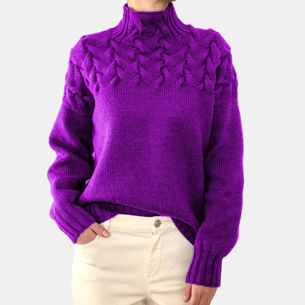 Marigold | Warm Knitted Turtleneck